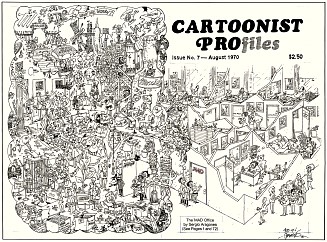 Sergio Aragonés | 9.) Cartoonist Profiles No. 7 cover, this… | Galerie Laqua