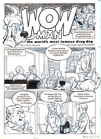 Walter Neugebauer | WOW MAN the world’s most famous drug-dog … | Galerie Laqua