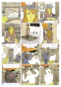 Simon Hanselmann | SIMON HANSELMANN: Life Zone 2013, 19,4 x… | Galerie Laqua