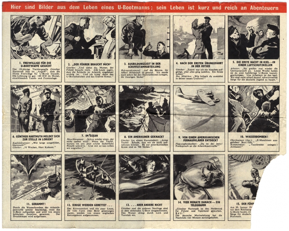 Das Leben eines U-Bootmanns, England, 1942, bei Kirchner: G.9x in Band 4.